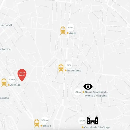 Daire At Santo Antonio Flat Lisboa